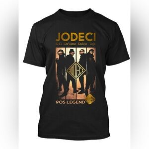 Jodeci Cotton Black Graphic T-Shirt